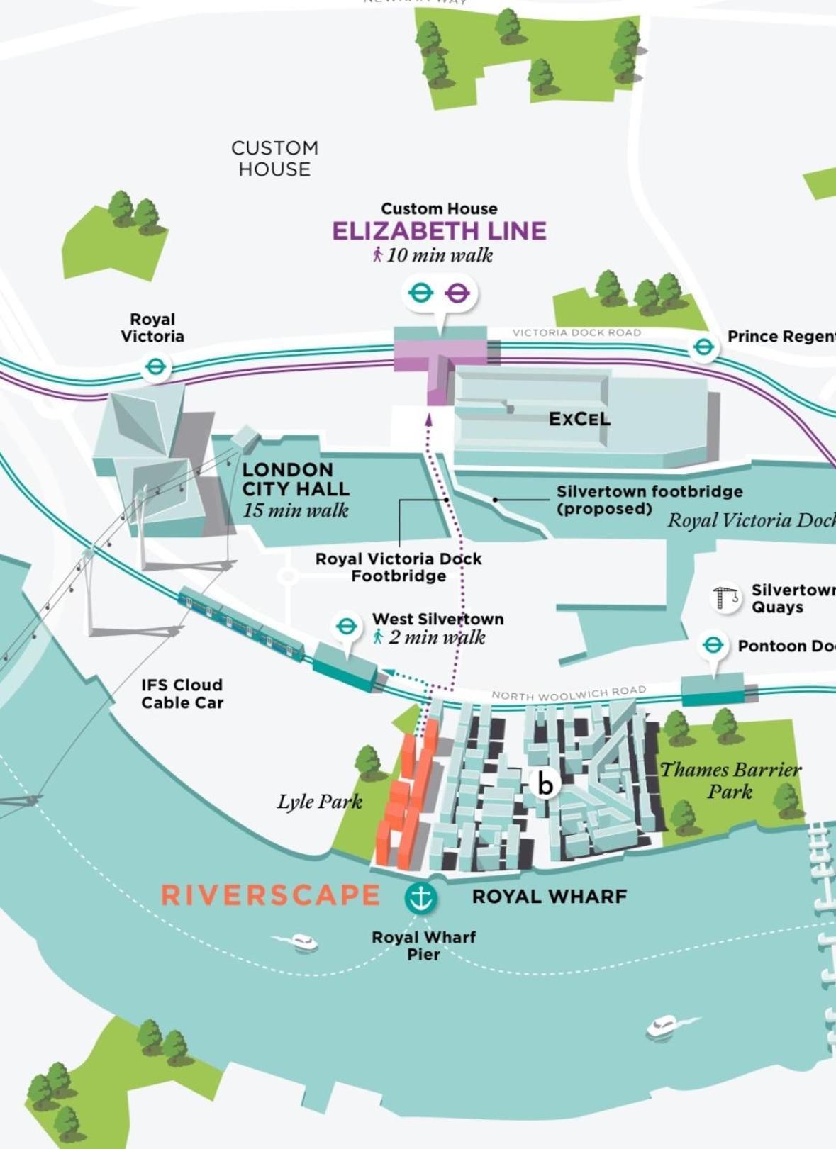 Apartment Waterside Near O2 Royal Dock With Parking And Ac London